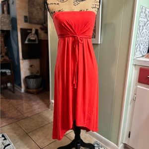 JFW Coral Strapless Dress Size Small